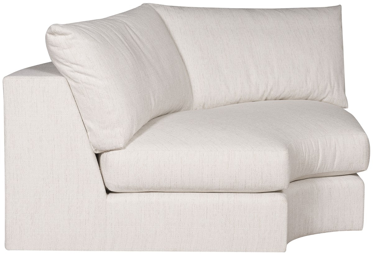 Vanguard V163-CCX Living Room Lucy Curved Quarter Turn